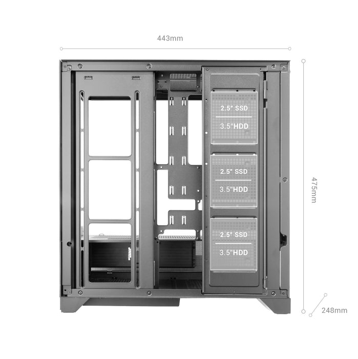EAN 8435693112556 - Mars Gaming MCLCDX carcasa de ordenador Midi Tower Negro imagen 10