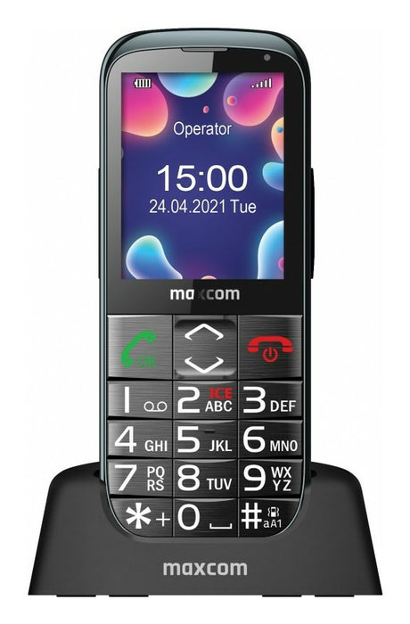EAN 5908235979113 - MaxCom Comfort MM724 L teléfono móvil 5,59 cm (2.2") 85 g Negro Teléfono para personas mayores imagen 1
