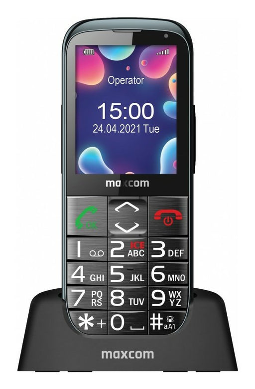 EAN 5908235979113 - MaxCom Comfort MM724 L teléfono móvil 5,59 cm (2.2") 85 g Negro Teléfono para personas mayores imagen 1