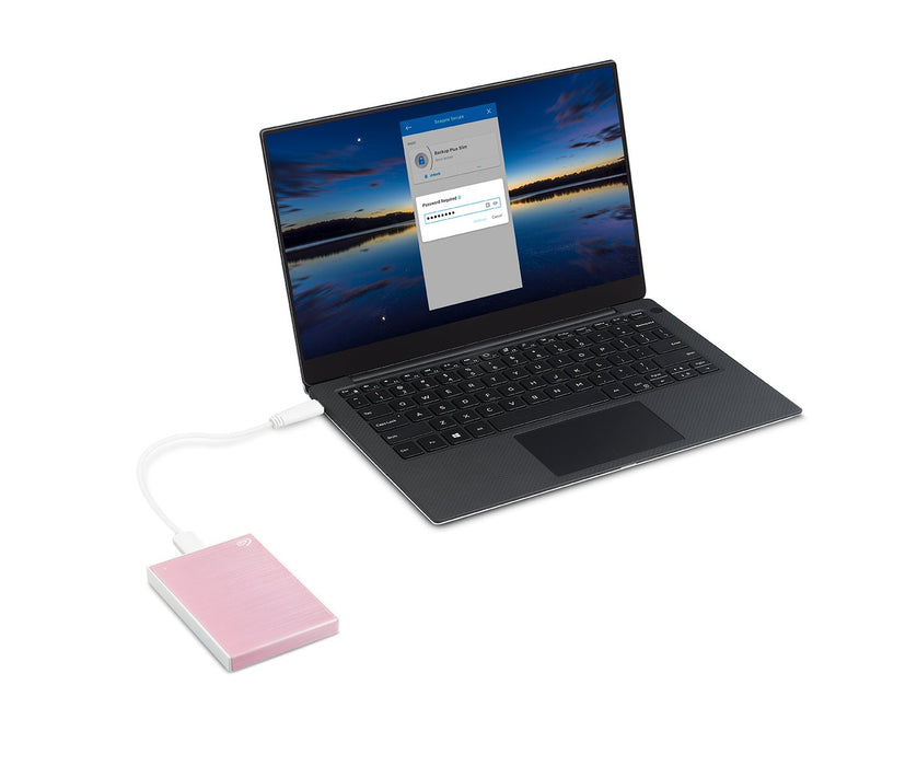 EAN 0763649167748 - Seagate One Touch STKY2000405 disco duro externo 2 TB 2.5" USB Tipo C 3.2 Gen 1 (3.1 Gen 1) Oro rosa, Bla imagen 8