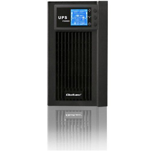 EAN 5901878530437 - Qoltec 53043 sistema de alimentación ininterrumpida (UPS) Doble conversión (en línea) 3 kVA 2400 W 2 sali imagen 7