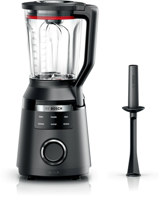 EAN 4242005393107 - Bosch Serie 6 MMB6652B licuadora 2 L Batidora de vaso 1800 W Negro imagen 1