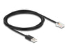 EAN 4043619670161 - DeLOCK 67016 cable de señal Negro imagen 2