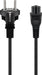 EAN 4040849935862 - Goobay 93586 cable de transmisión Negro 1,8 m Enchufe tipo F C5 acoplador imagen 1