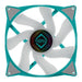 EAN 1230000071208 - Iceberg Thermal IceGALE ARGB Carcasa del ordenador Ventilador 14 cm Verde azulado 1 pieza(s) imagen 1