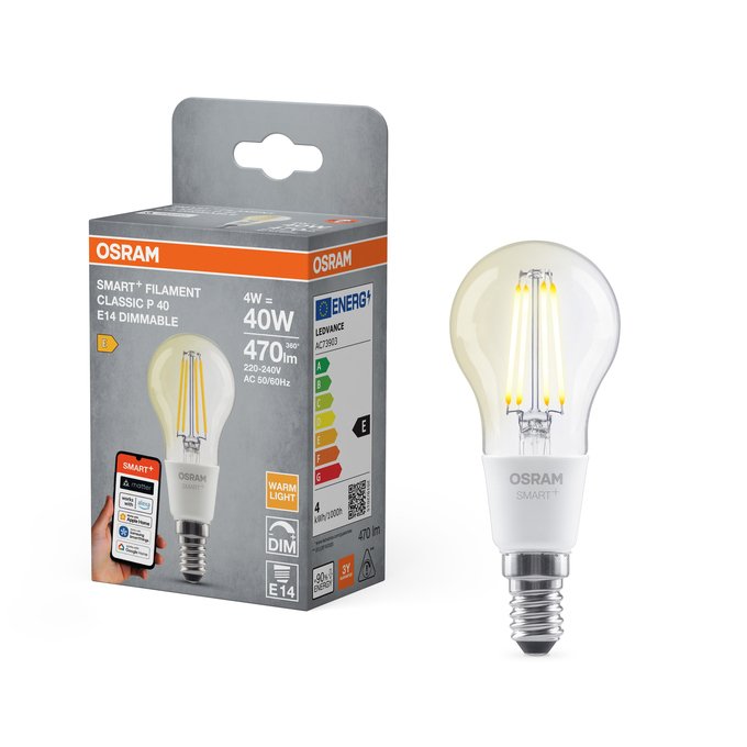 EAN 4099854530029 - Osram SMART+ lámpara LED Blanco cálido 2700 K 4 W E14 E imagen 5