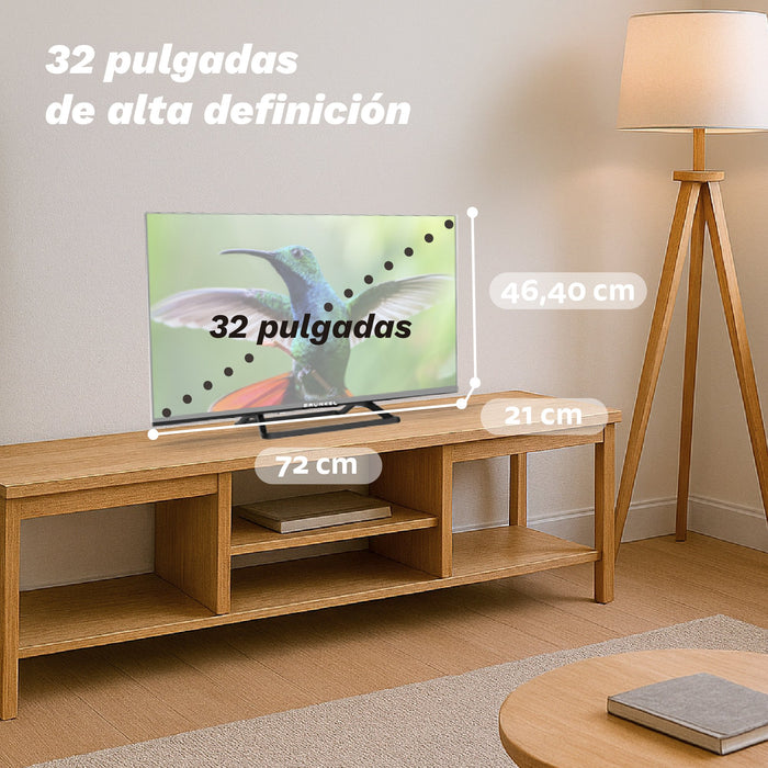EAN 8426156018935 - Grunkel QLED-3225VD Televisor 81,3 cm (32") Full HD Smart TV Wifi Negro imagen 4