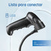EAN 8435364320143 - iggual L2DUSB-G-AX Lector de códigos de barras portátil 1D/2D CMOS Negro imagen 9