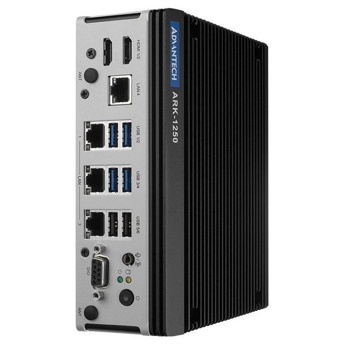 EAN 5715063710982 - Advantech ARK-1250L 1,5 GHz 1,5 kg Negro, Acero inoxidable imagen 4