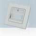 EAN 4055516051479 - EasyLan CKVDUSL2R placa de pared y cubierta de interruptor Blanco imagen 1