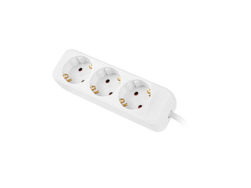 EAN 5901969429244 - Lanberg PS0-03F-0150-W base múltiple 1,5 m 3 salidas AC Interior Blanco imagen 1
