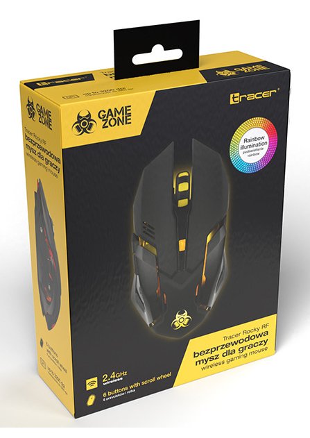 EAN 5907512873762 - Tracer ROCKY RF NANO ratón Juego mano derecha RF inalámbrico Óptico 3200 DPI imagen 9