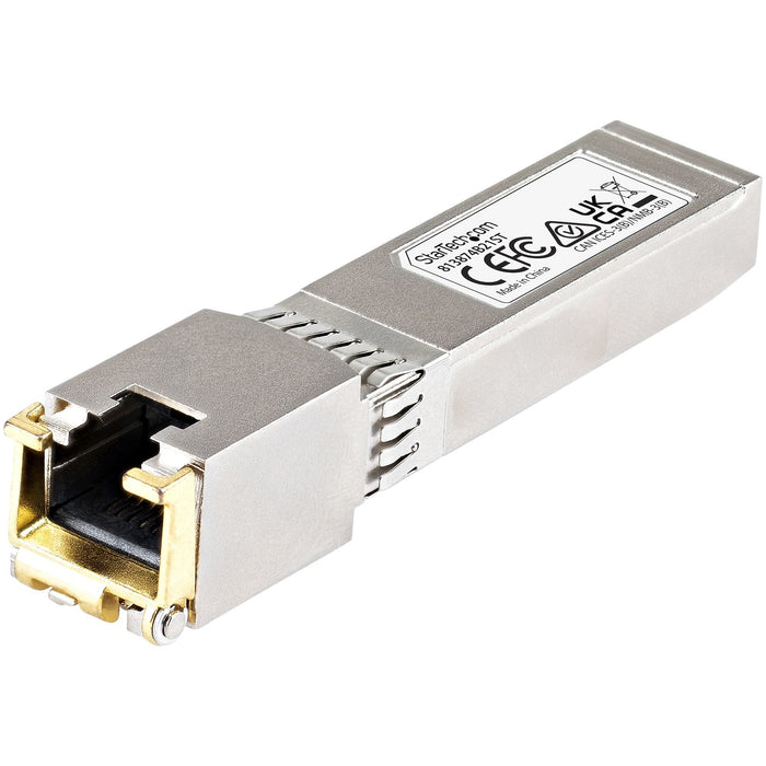 EAN 0065030880305 - StarTech.com 813874B21ST red modulo transceptor Cobre 10000 Mbit/s SFP+ imagen 1