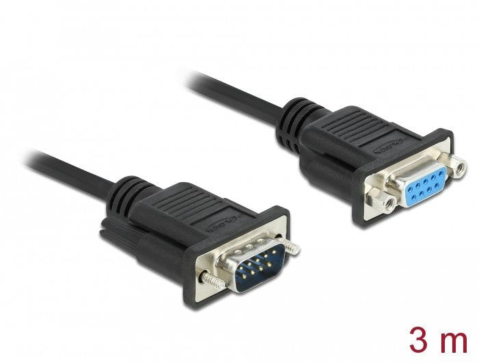 EAN 4043619866175 - DeLOCK 86617 cable de serie Negro imagen 3