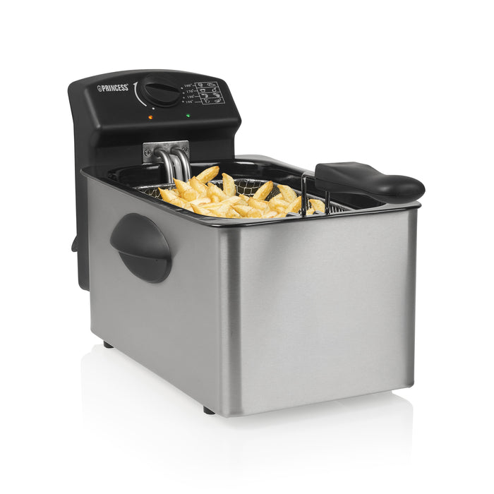 EAN 8713016109750 - Princess 182642 Sencillo 4 L Independiente 2000 W Negro, Acero inoxidable imagen 2