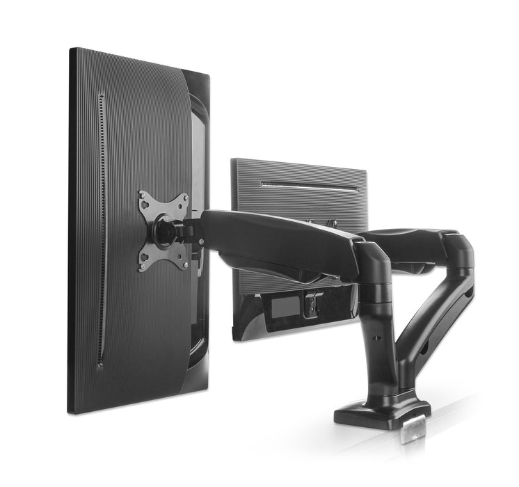 EAN 766623462501 - Manhattan 462501 soporte para monitor 81,3 cm (32") Escritorio Negro imagen 3