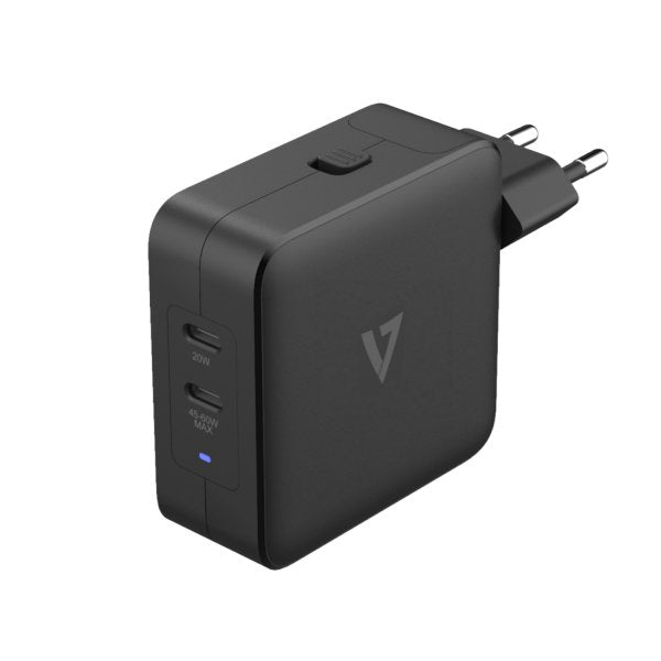 EAN 0662919115055 - V7 ACUSBC65WGAN Universal Negro Corriente alterna Interior imagen 4