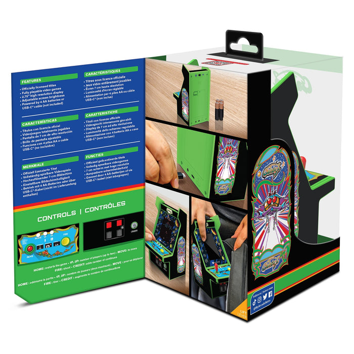 EAN 845620041954 - My Arcade GALAGA Micro Player Pro videoconsola portátil 6,98 cm (2.75") Multicolor imagen 8