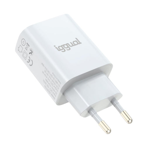 EAN 8435364317174 - iggual IGG317174 cargador de dispositivo móvil Universal Blanco USB Interior imagen 2