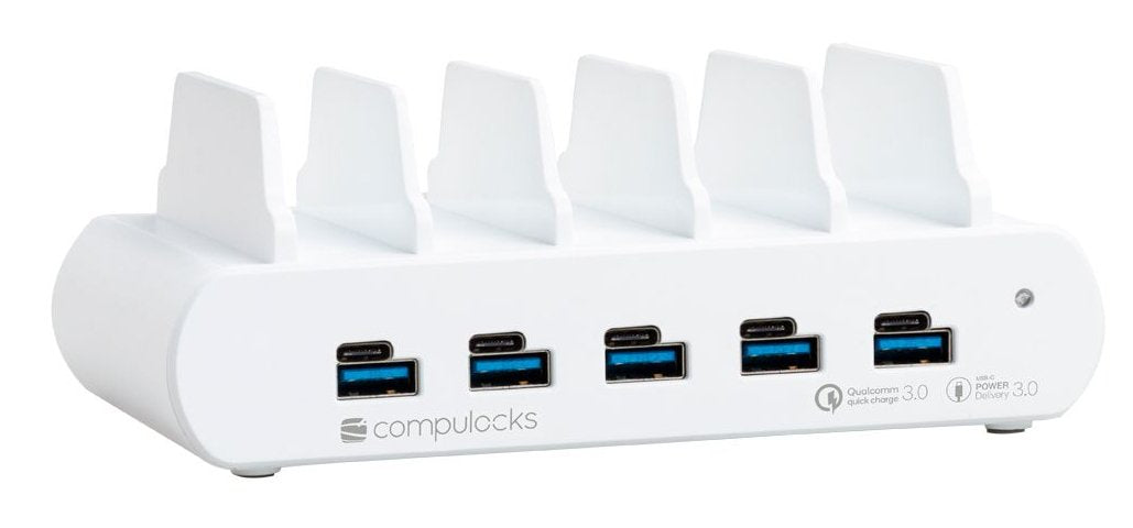 EAN 0819472025110 - Compulocks 5PUSBCDKS-UK estación dock para móvil Tableta/Smartphone Blanco imagen 1