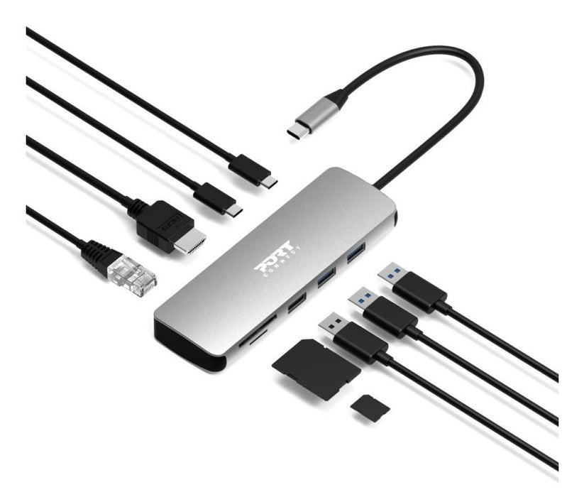 EAN 3567049001643 - Port Designs 900164 base para portátil y replicador de puertos Alámbrico USB 3.2 Gen 1 (3.1 Gen 1) Type-C imagen 6