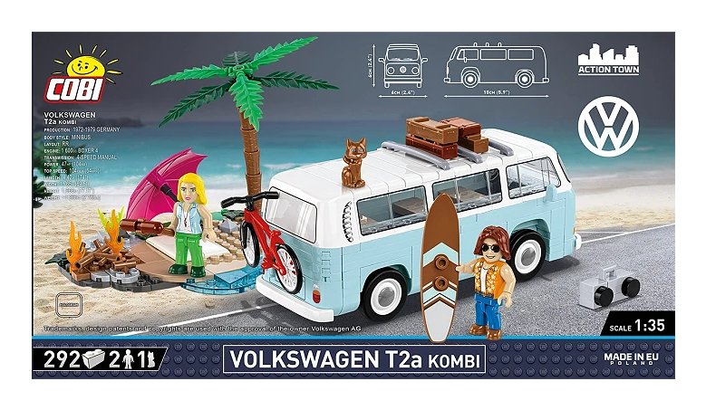 EAN 5902251246174 - COBI Volkswagen T2a Kombi imagen 5