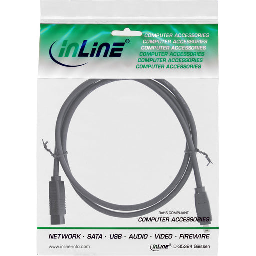 EAN 4043718029624 - InLine 34902 cable de serie Negro 1,8 m imagen 2