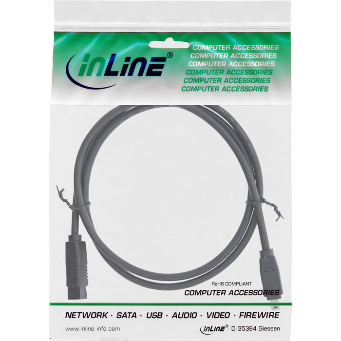 EAN 4043718029624 - InLine 34902 cable de serie Negro 1,8 m imagen 2