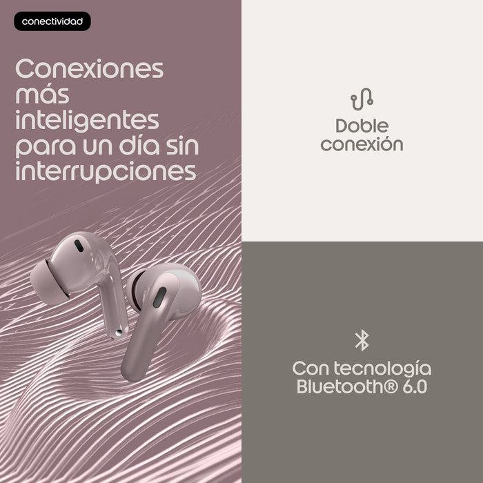 EAN 840493613741 - Motorola Moto Buds 2 Auriculares Inalámbrico Dentro de oído Llamadas/Música Bluetooth Violeta imagen 17