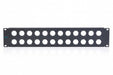 EAN 4016032510635 - Digitus 2U rack panel for 24 x D-Type modules Panel de conectores imagen 3