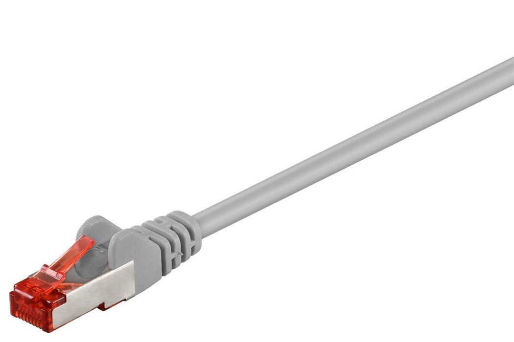 EAN 4040849936500 - Goobay 93650 cable de red Gris 7,5 m Cat6 S/FTP (S-STP) Alrededor imagen 1