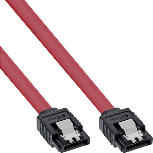 EAN 4043718154128 - InLine 27305 cable de SATA 0,5 m Rojo imagen 1