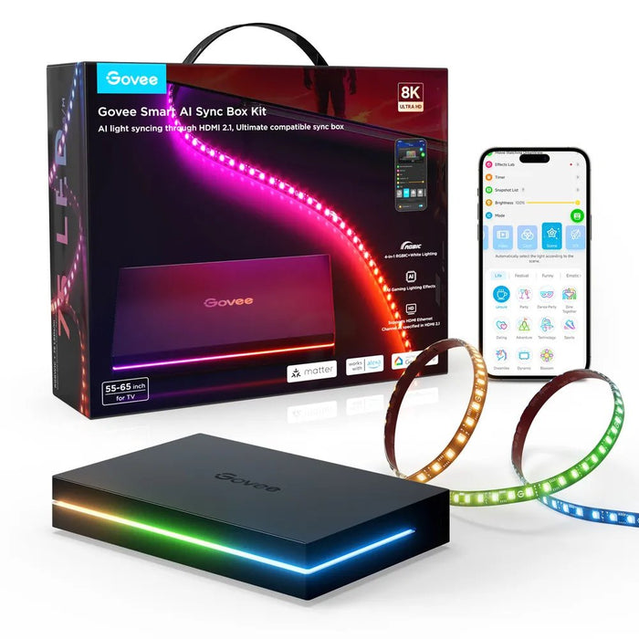 EAN 6974316990659 - Govee H8604 Tira de luz inteligente Wi-Fi/Bluetooth imagen 1