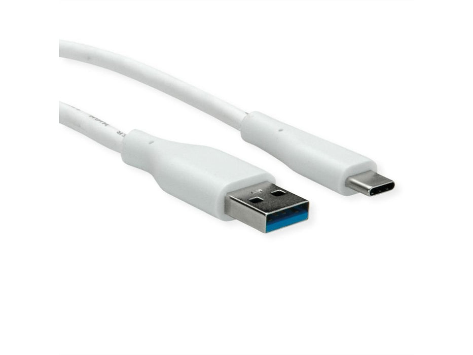EAN 7630049621237 - VALUE 11.99.9036 cable USB USB 3.2 Gen 1 (3.1 Gen 1) 3 m USB A USB C Blanco imagen 4