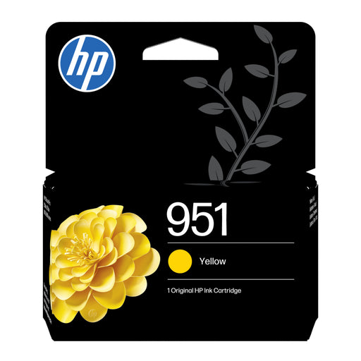EAN 0888182554180 - HP 951 Yellow Original Ink Cartridge cartucho de tinta 1 pieza(s) Rendimiento estándar imagen 1