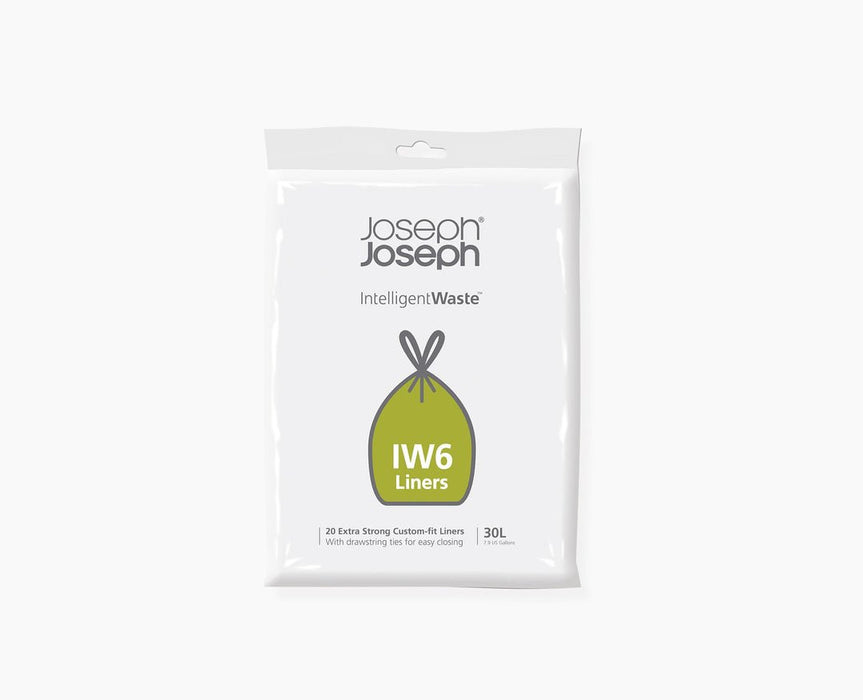 EAN 5028420000979 - Joseph Joseph IW6 bolsa para basura 30 L Gris 20 pieza(s) imagen 1