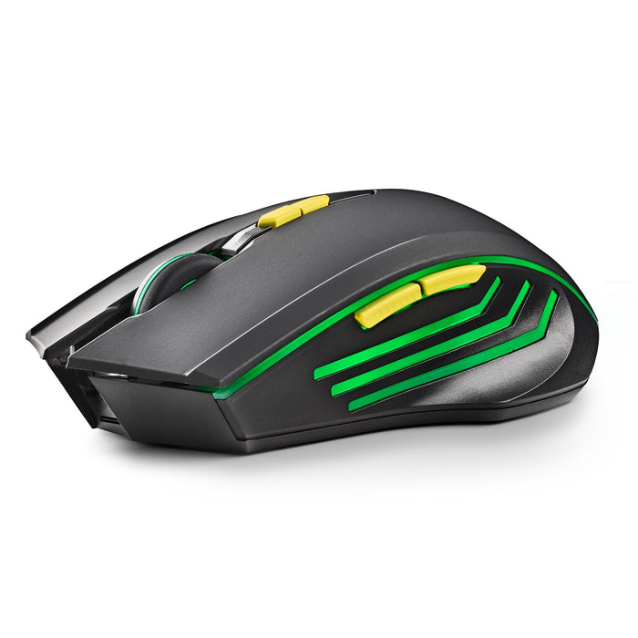 EAN 8435430621754 - NGS GMX-200 ratón Juego Ambidextro RF inalámbrico Óptico 3200 DPI imagen 3