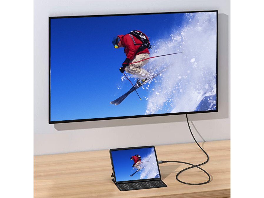 EAN 4015867228760 - Equip 133426 adaptador de cable de vídeo 1 m USB Tipo C Gris imagen 5