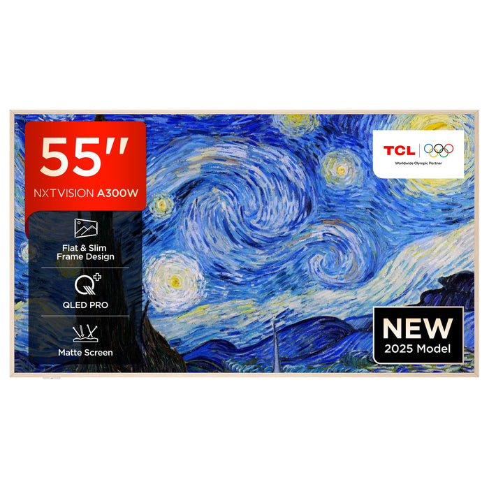 EAN 5901292528997 - TCL 55A300W-UK Televisor 139,7 cm (55") 4K Ultra HD Smart TV Wifi Blanco 450 cd / m² imagen 1