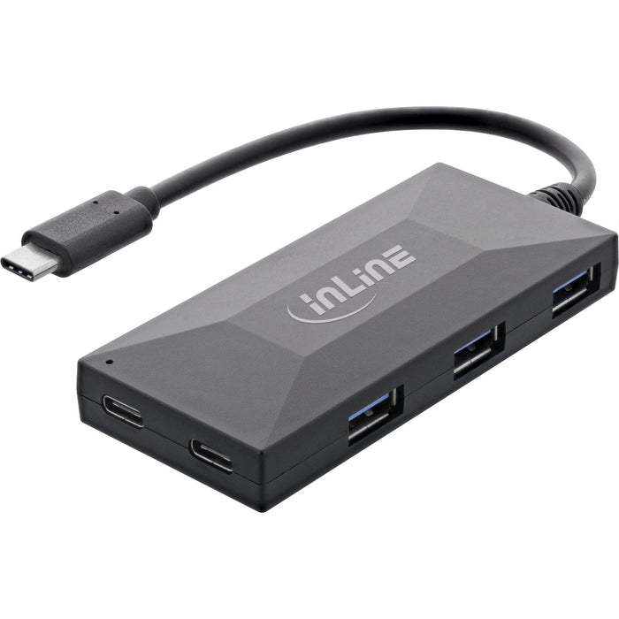 EAN 4043718294725 - InLine 35399 hub de interfaz USB 2.0 Type-C 5000 Mbit/s Negro imagen 6