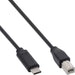 EAN 4043718250011 - InLine 35762 cable USB USB 2.0 2 m USB C USB B 0,48 Gbit/s Negro imagen 1