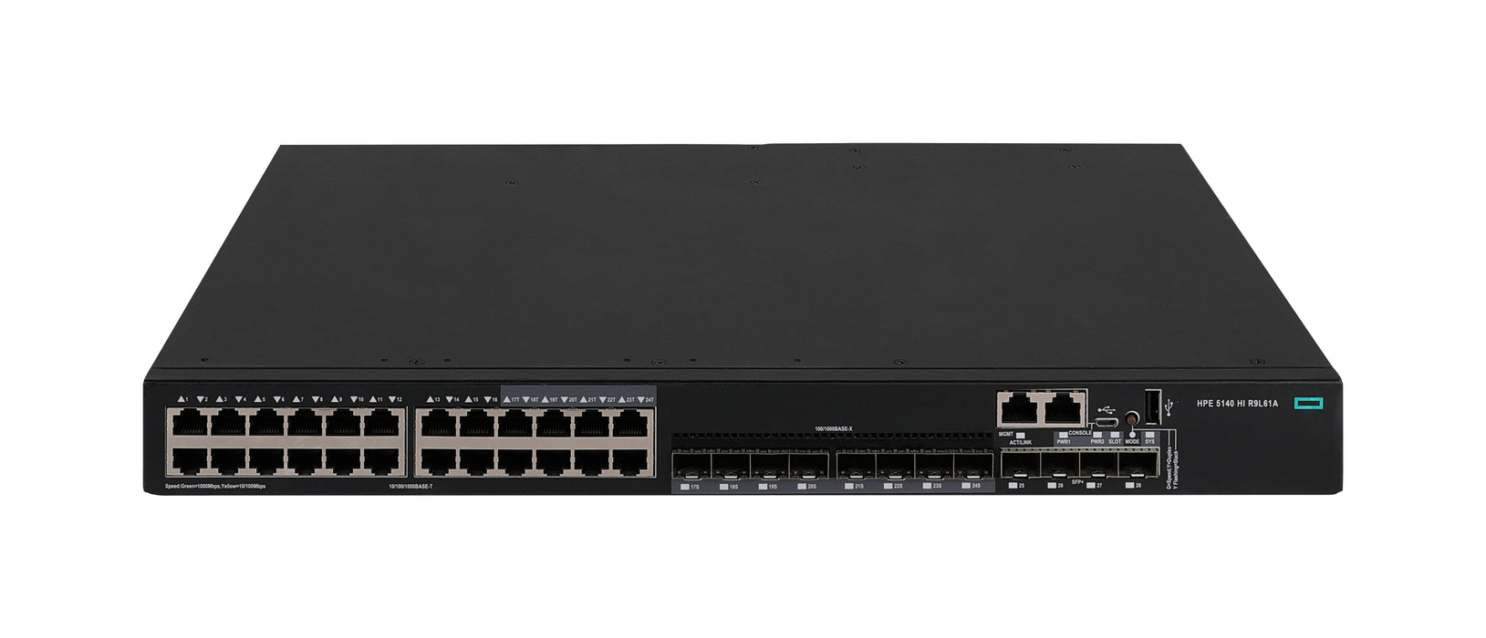 EAN 190017587868 - HPE Networking Comware Switch 24G 4SFP+ 1-slot 5140HI imagen 1