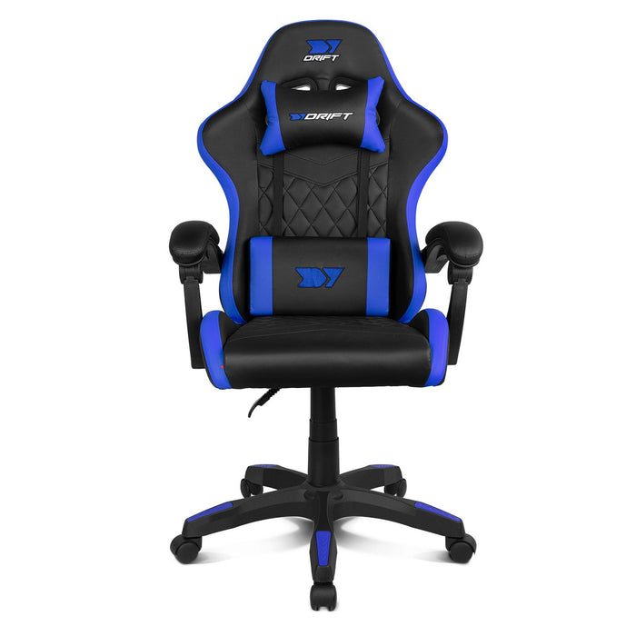 EAN 8436587976421 - DRIFT DR35EBL silla para videojuegos Silla para videojuegos de PC Asiento acolchado Negro, Azul imagen 3