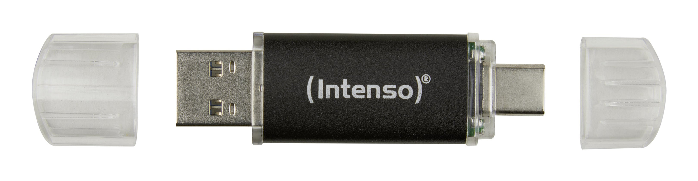 EAN 4034303031290 - Intenso Twist Line unidad flash USB 128 GB USB Type-A / USB Type-C 3.2 Gen 1 (3.1 Gen 1) Antracita imagen 2