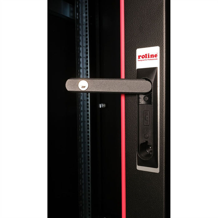 EAN 7630049602212 - ROLINE 26.21.0218 armario rack 22U Rack o bastidor independiente Negro imagen 5