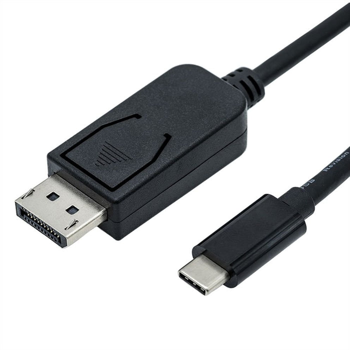 EAN 7611990145850 - ROLINE 11045845 1 m USB Tipo C DisplayPort Negro imagen 1