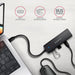 EAN 8595247909510 - Axagon HUE-C2C hub de interfaz USB 3.2 Gen 1 (3.1 Gen 1) Type-C 5000 Mbit/s Negro imagen 4