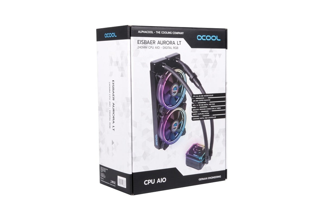 EAN 4250197116787 - Alphacool Eisbaer Aurora LT240 Procesador Sistema de refrigeración líquida todo en uno 12 cm Negro 1 piez imagen 10