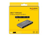 EAN 4043619114856 - DeLOCK 11485 interruptor KVM Antracita imagen 2