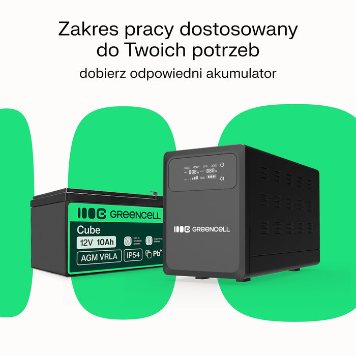 EAN 5904326376632 - Green Cell UPSLPPC1200 sistema de alimentación ininterrumpida (UPS) Línea interactiva 2 kVA 1200 W imagen 2